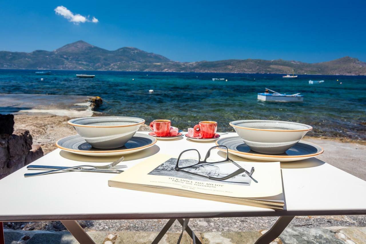 הוילה Klima  Neosikos Amazing Beach House In Milos Island מראה חיצוני תמונה
