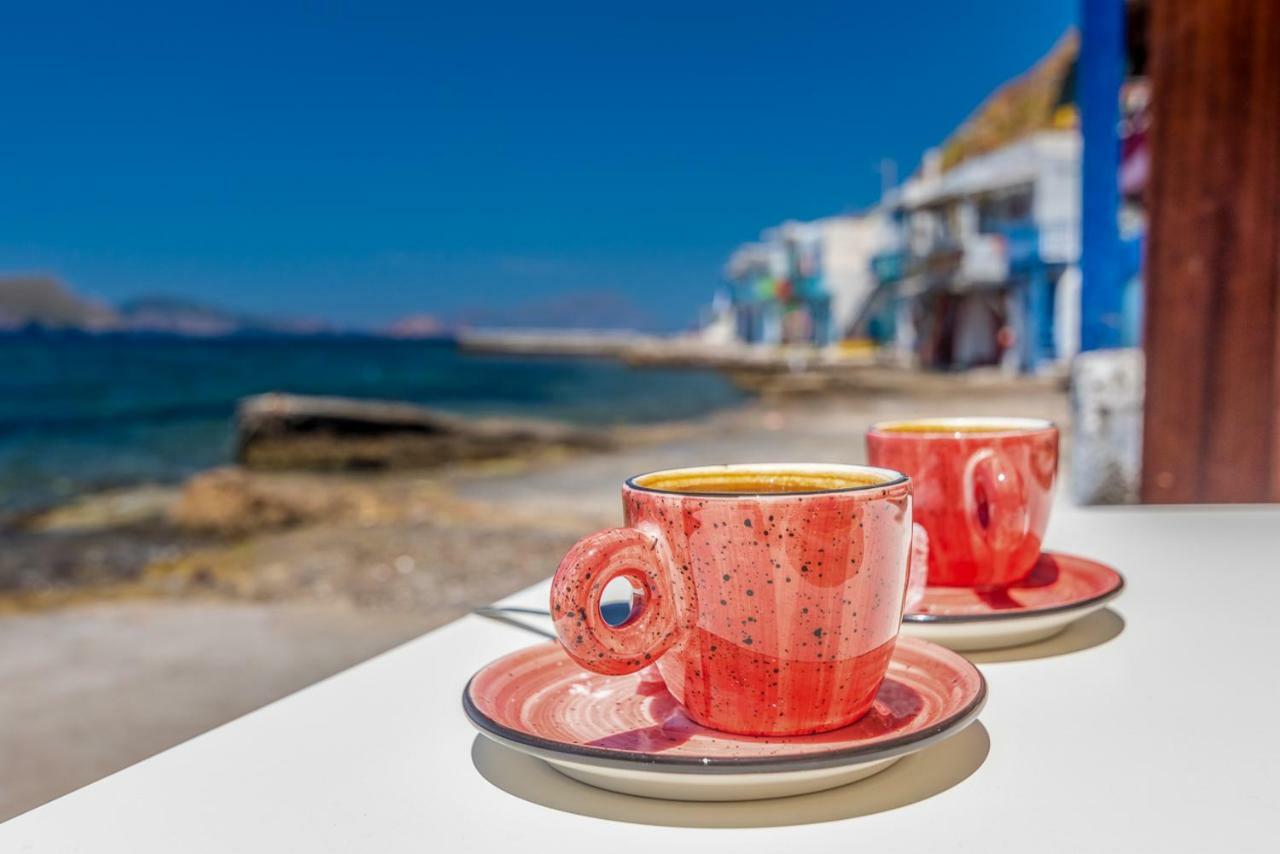 הוילה Klima  Neosikos Amazing Beach House In Milos Island מראה חיצוני תמונה